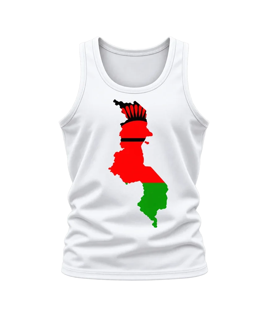 Malawi Map Flag T-Shirt