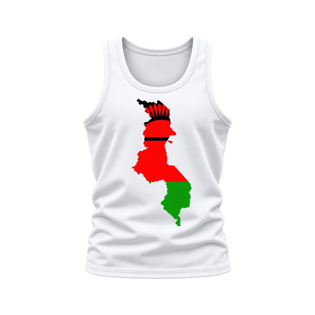 Malawi Map Flag T-Shirt