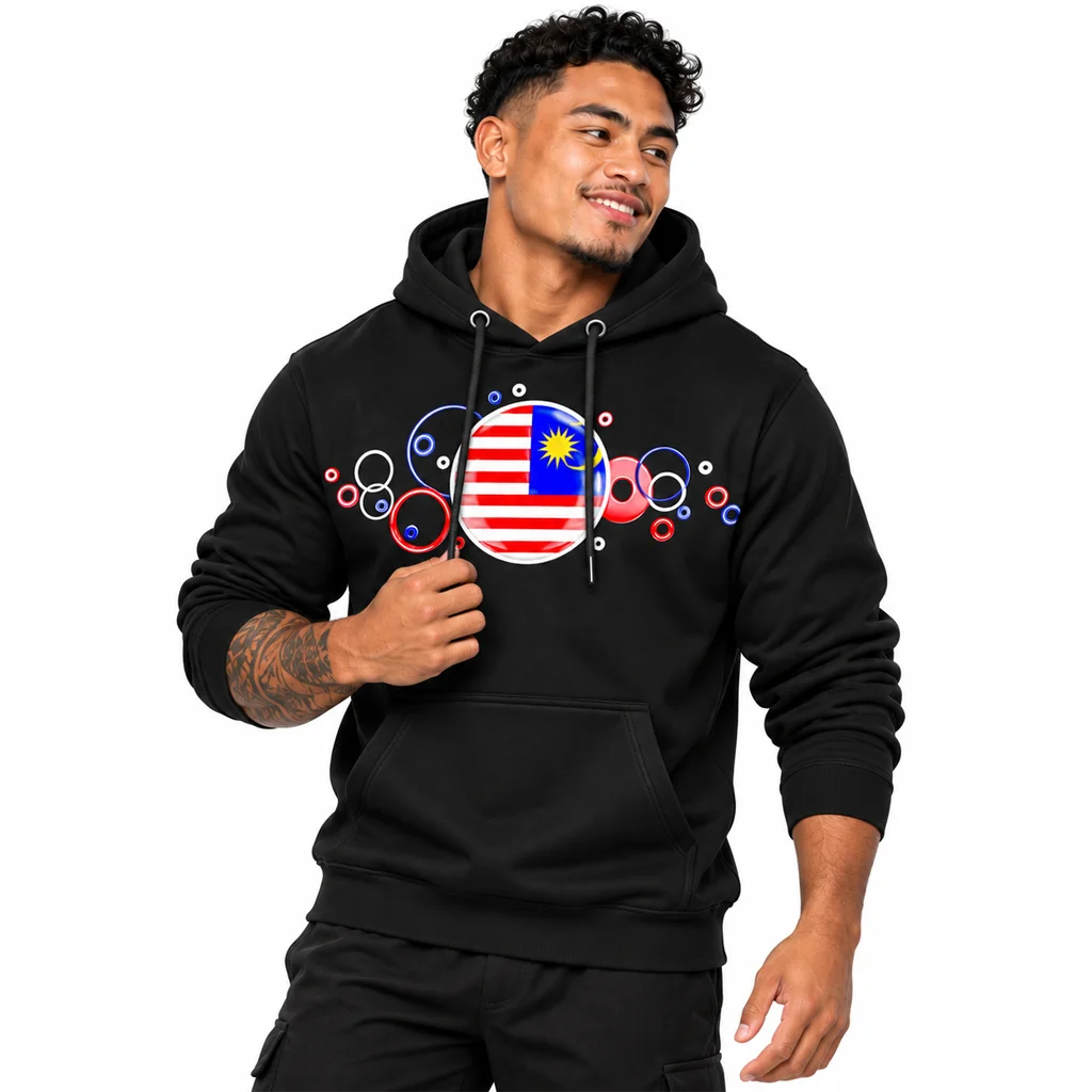 Malaysia Bubble Flag Hoodie