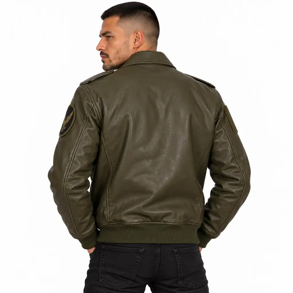 Military Patch Flight Jacket
