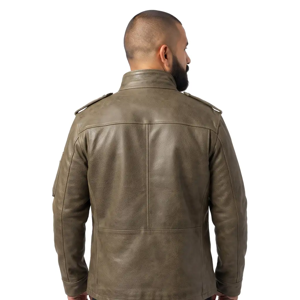 Military Tactical Leather Jacket