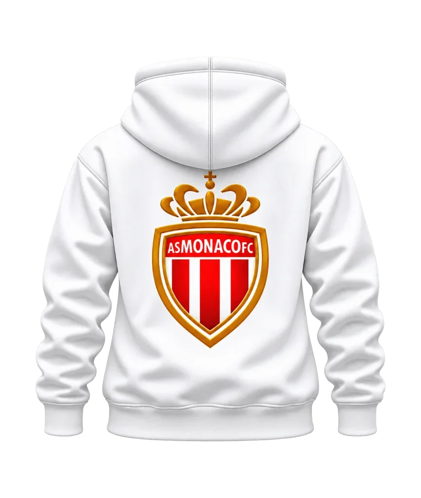 Monaco Grand Prix AS Monaco FC Gold Crest Dual-Print Hoodie