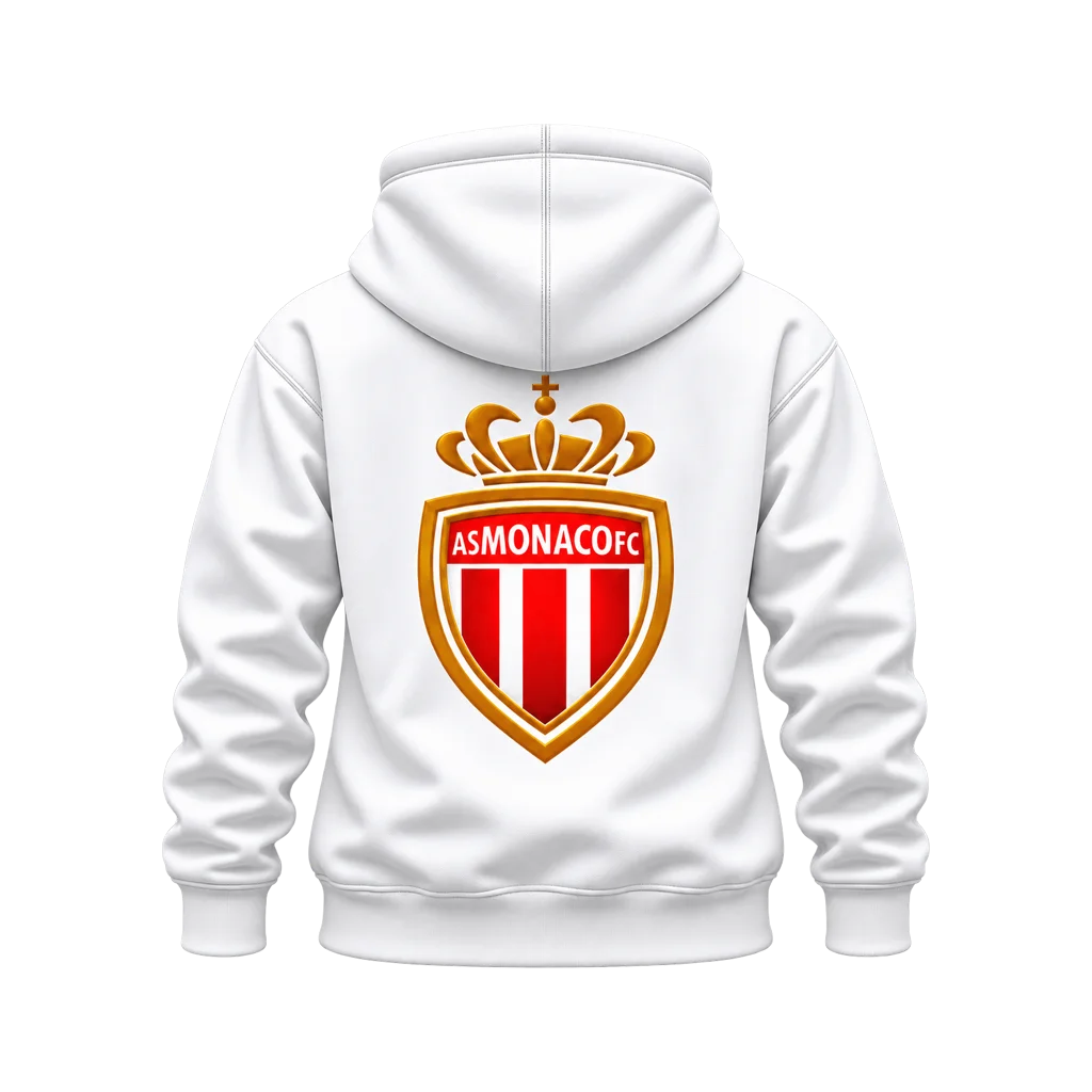 Monaco Grand Prix AS Monaco FC Gold Crest Dual-Print Hoodie