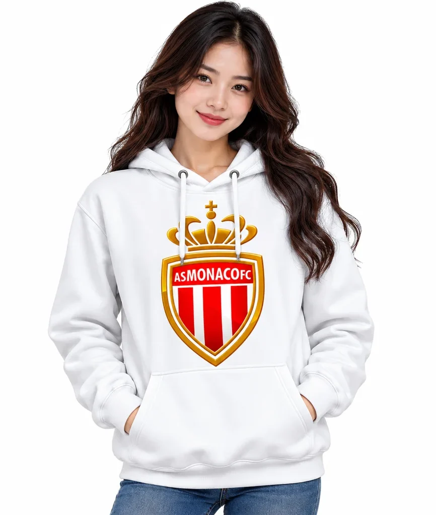 Monaco Grand Prix AS Monaco FC Gold Crest Hoodie