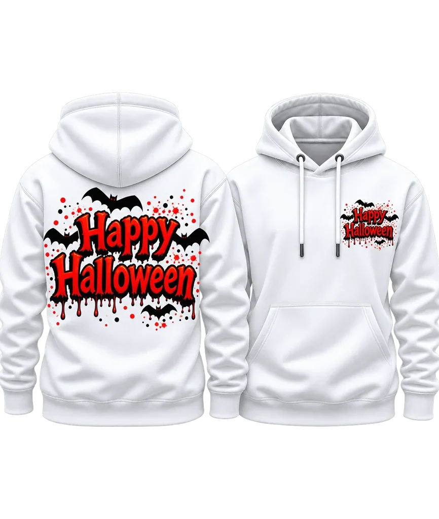 Nightmare Before Christmas Halloween Dual-Print Hoodie