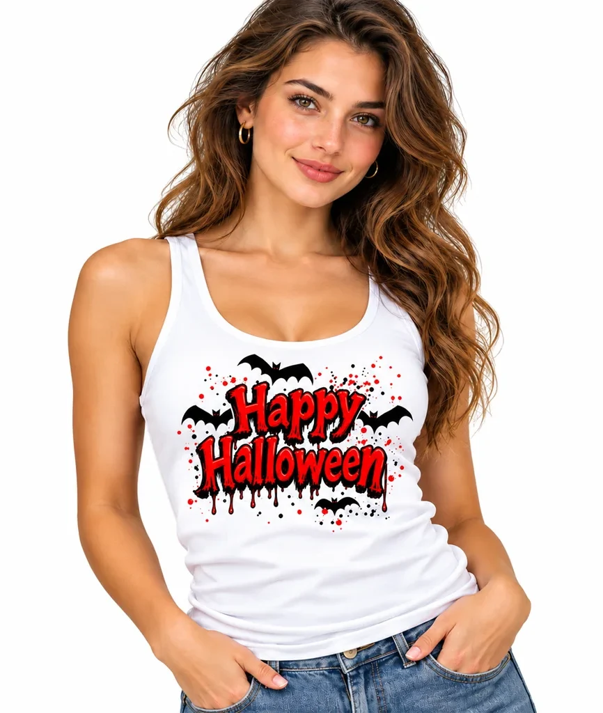Nightmare Before Christmas Halloween Tank Top