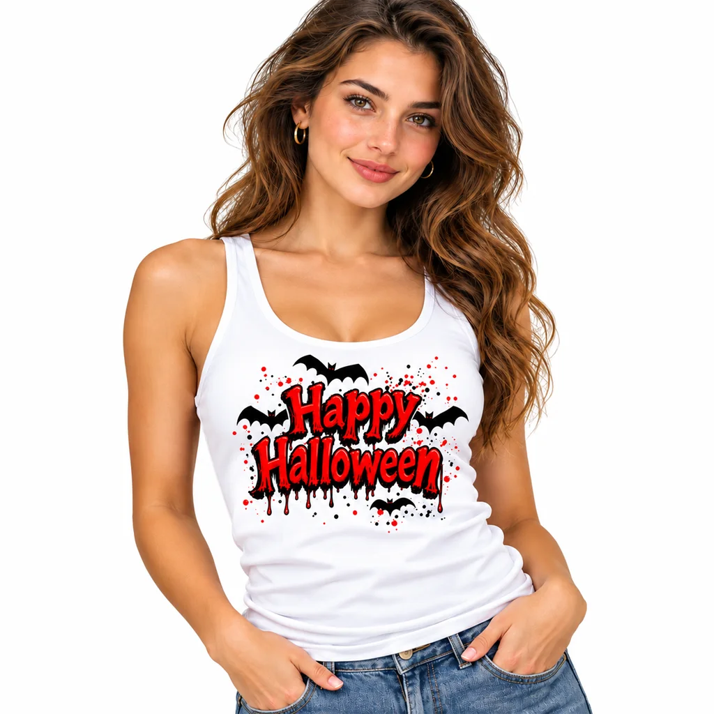 Nightmare Before Christmas Halloween Tank Top