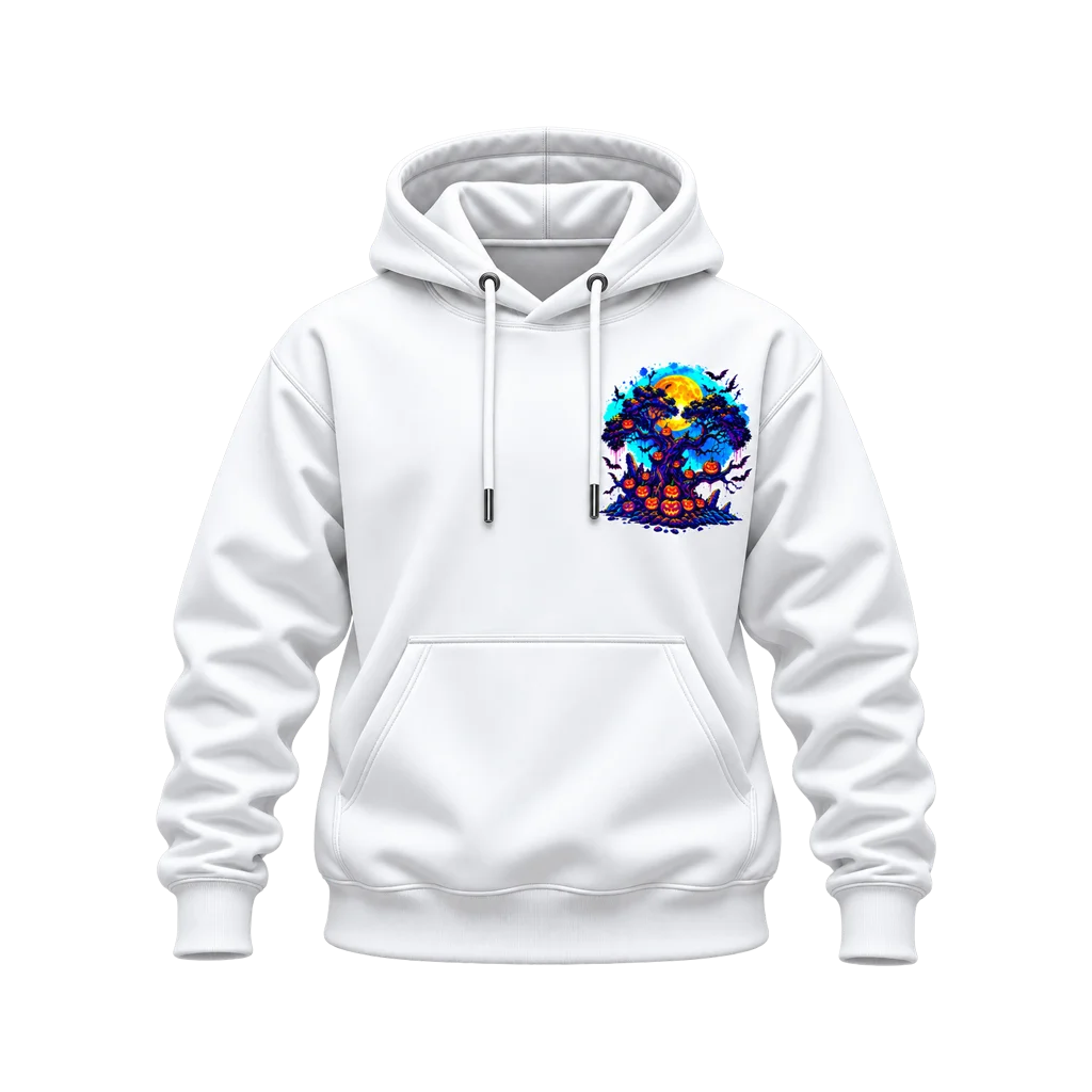 Nightmare Before Christmas Pumpkin Tree Dual-Print Hoodie