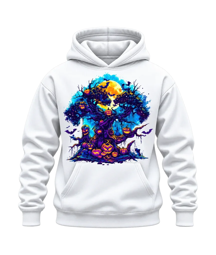 Nightmare Before Christmas Pumpkin Tree Hoodie