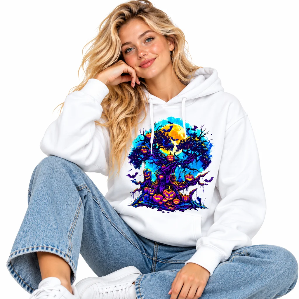 Nightmare Before Christmas Pumpkin Tree Hoodie