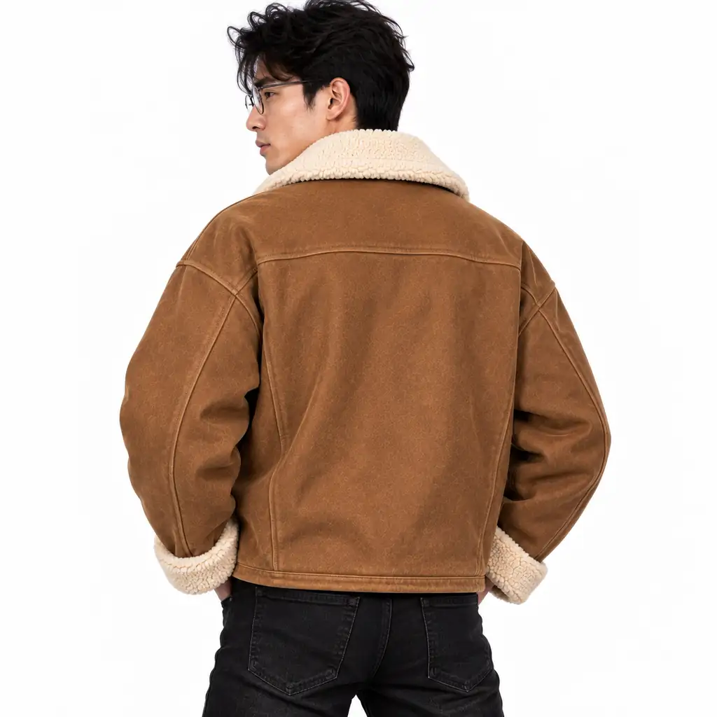 Oversized Shearling Jacket