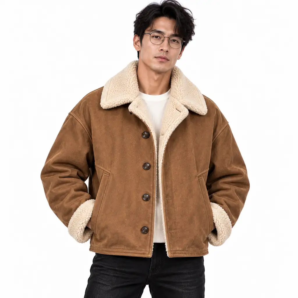 Oversized Shearling Jacket