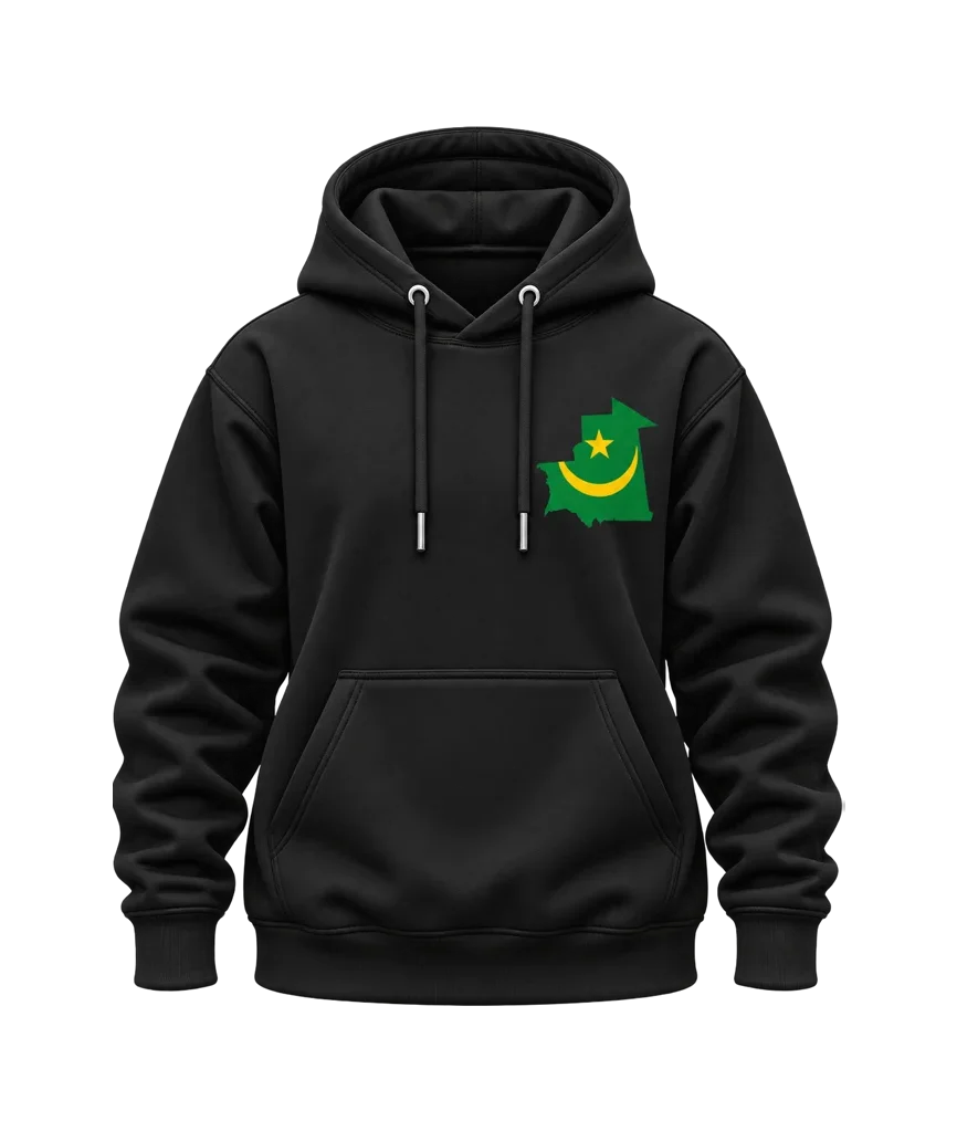 Pakistan Map Dual-Print Hoodie