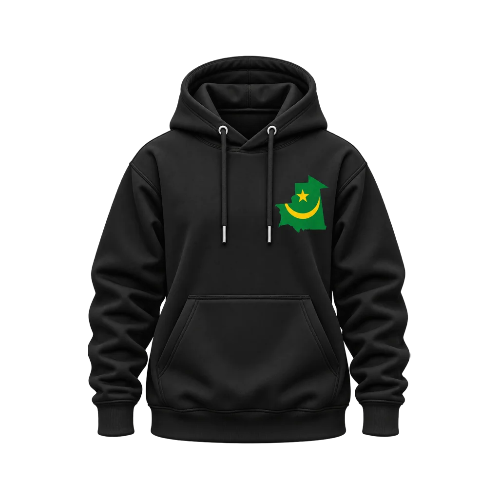 Pakistan Map Dual-Print Hoodie