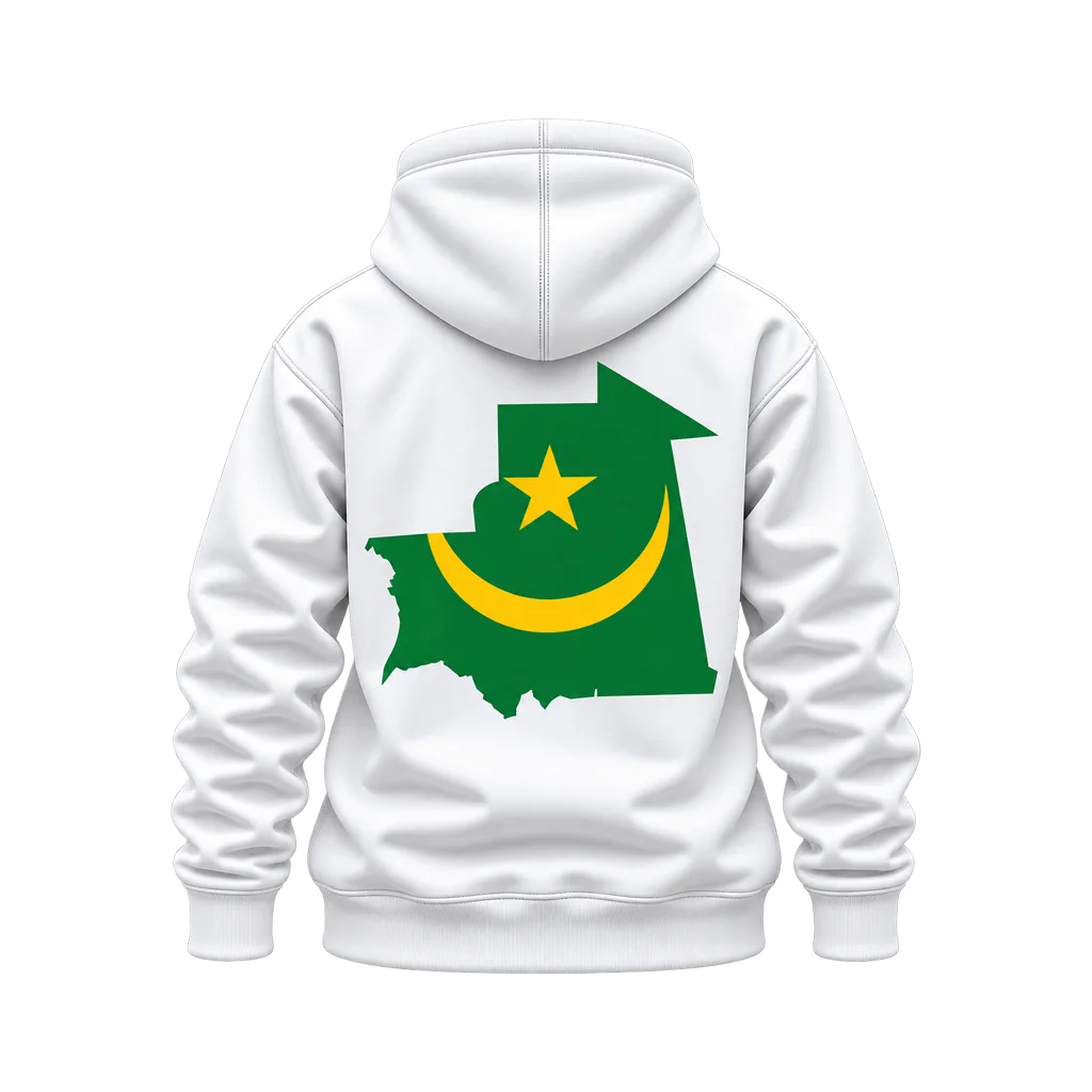 Pakistan Map Dual-Print Hoodie