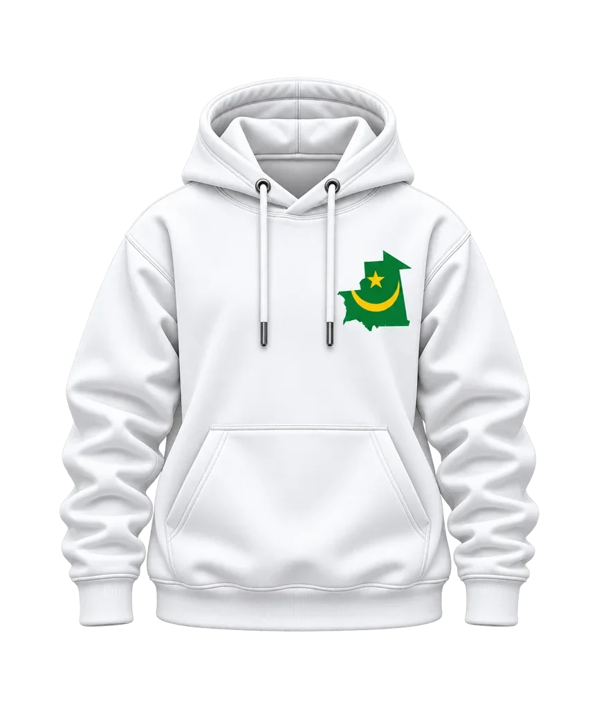 Pakistan Map Dual-Print Hoodie