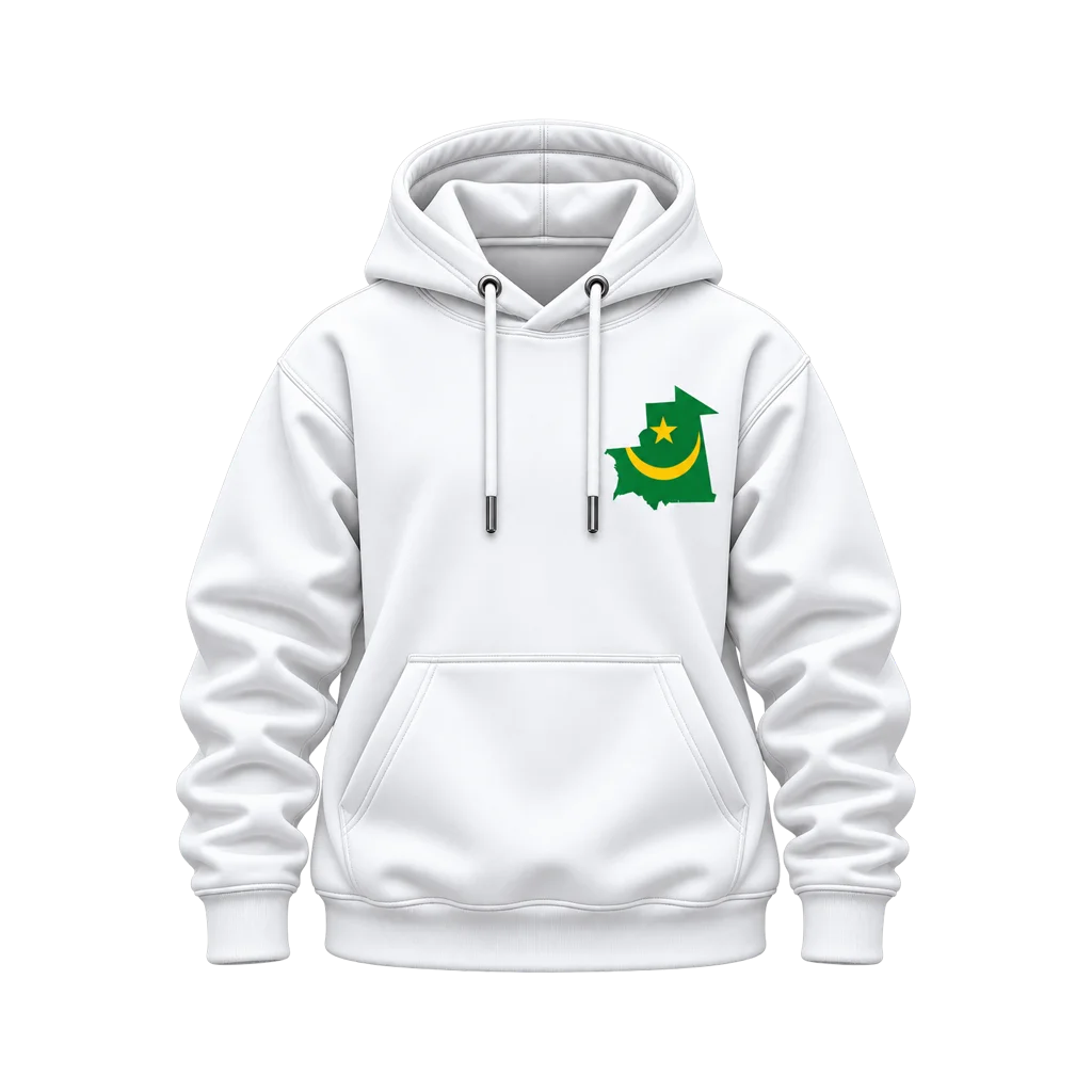 Pakistan Map Dual-Print Hoodie