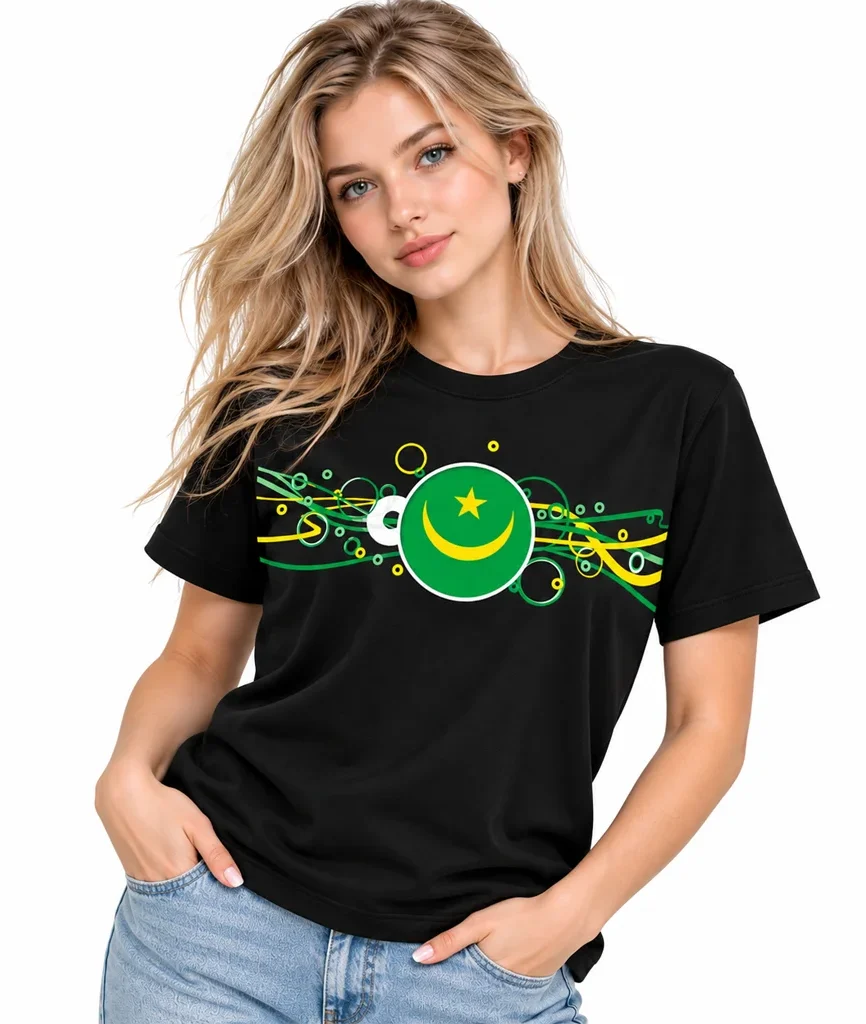 Pakistan Mauritania Flag T-Shirt