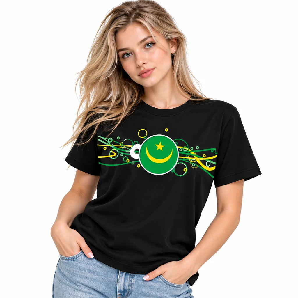 Pakistan Mauritania Flag T-Shirt