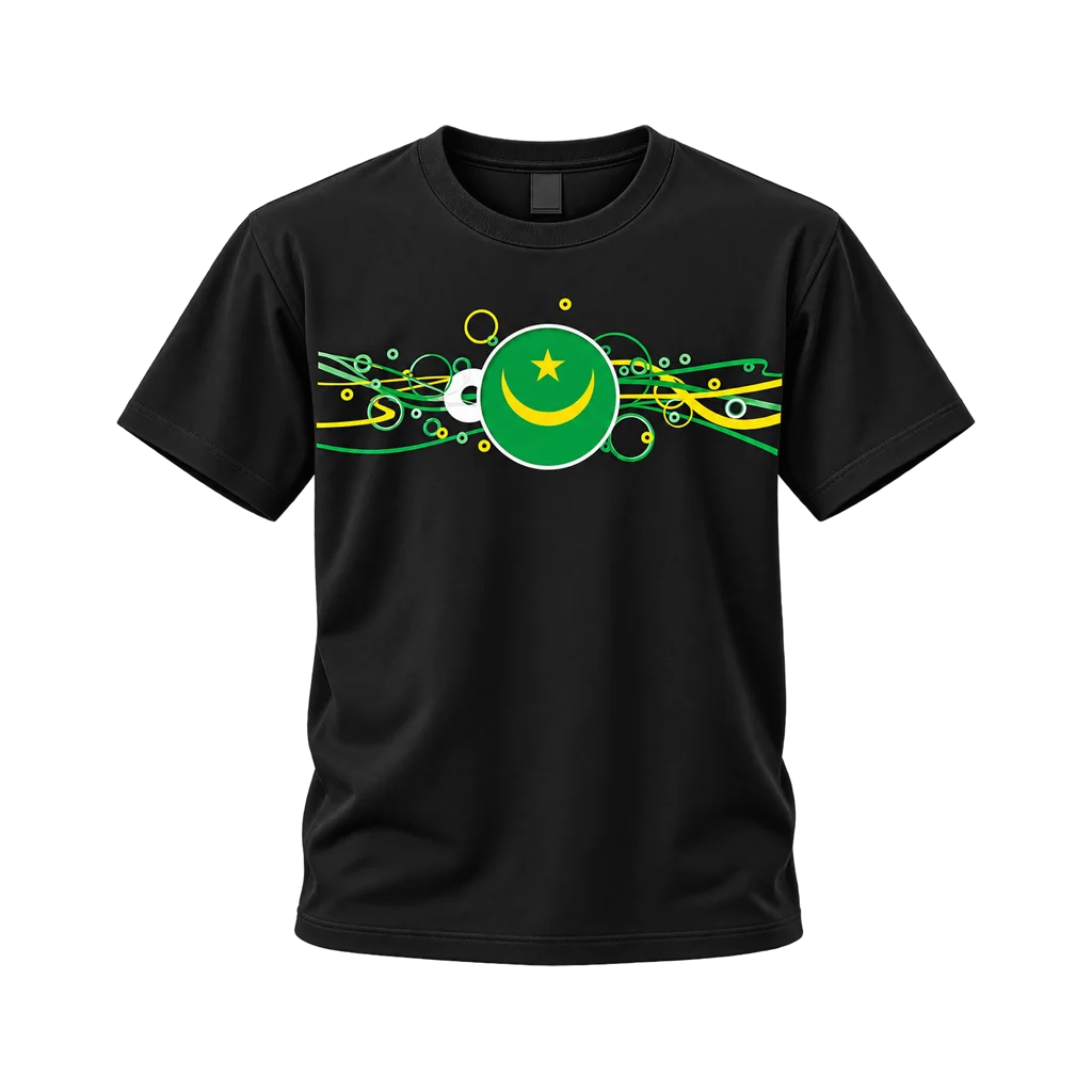 Pakistan Mauritania Flag T-Shirt