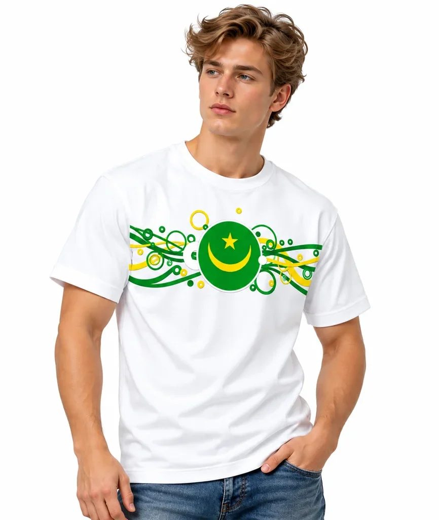 Pakistan Mauritania Flag T-Shirt
