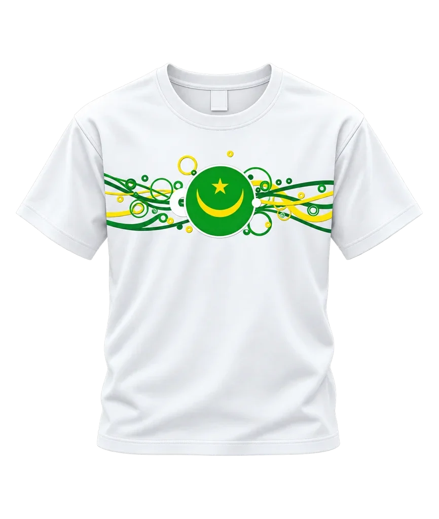Pakistan Mauritania Flag T-Shirt