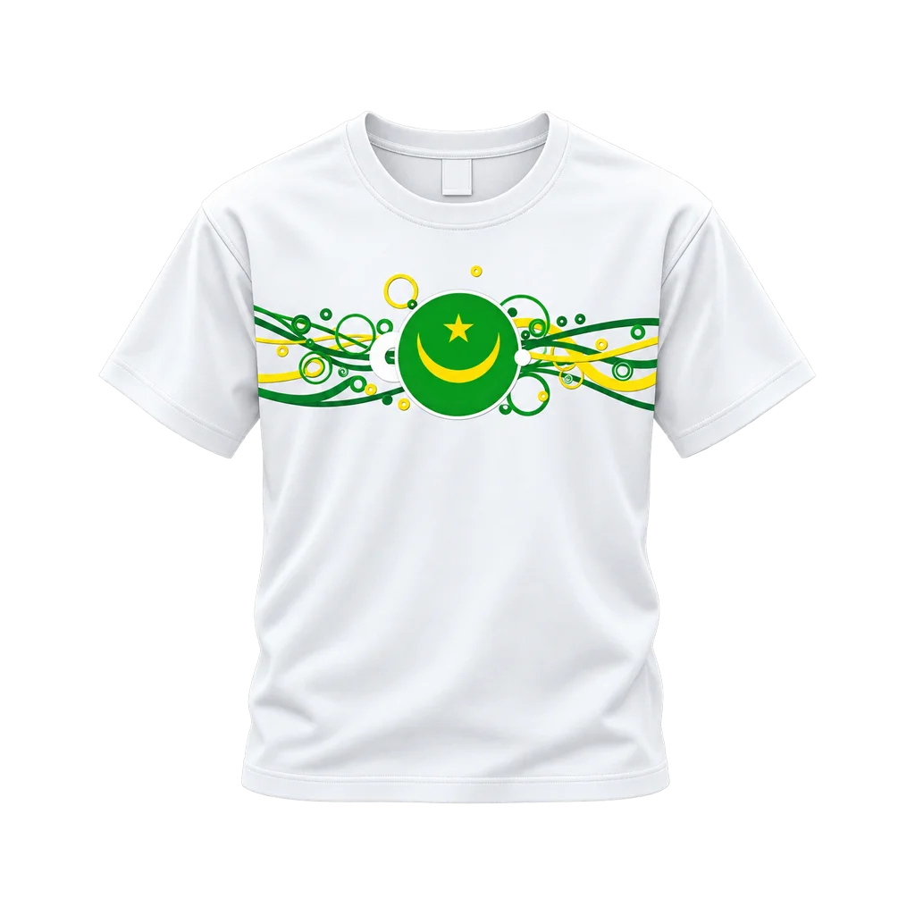 Pakistan Mauritania Flag T-Shirt