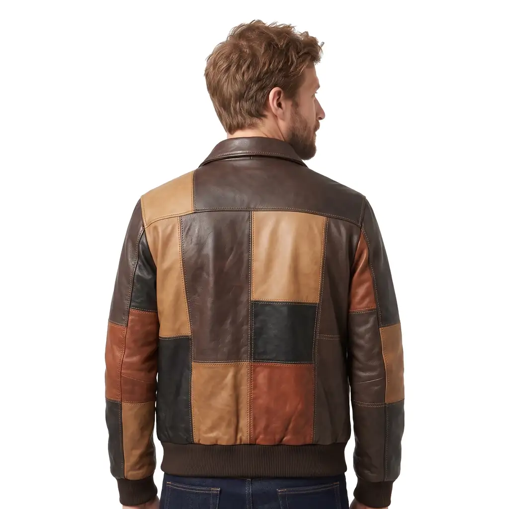 Patchwork Flight Jacket
