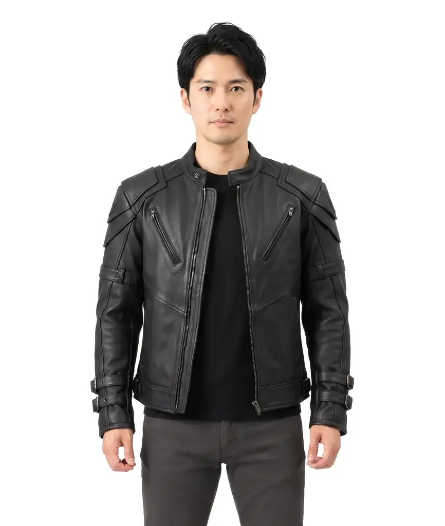 Samurai Tactical Leather Jacket