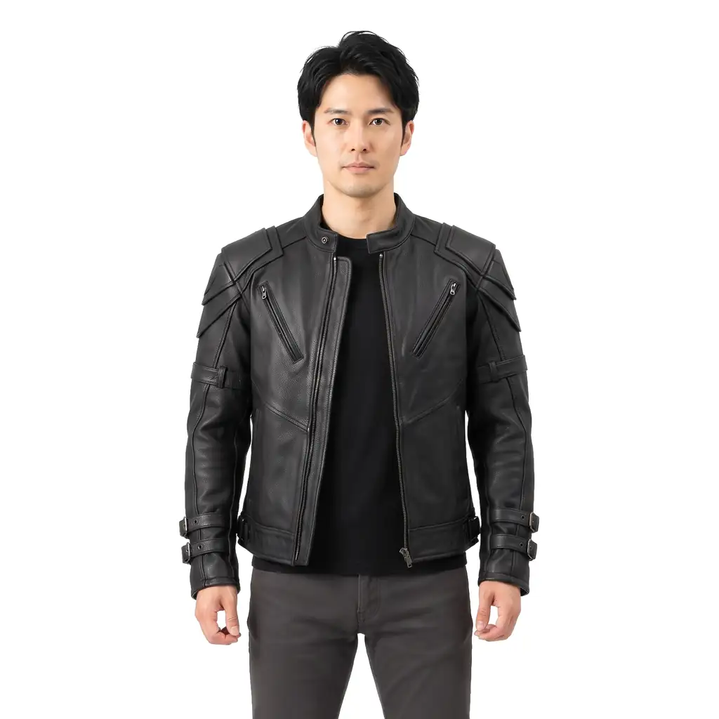 Samurai Tactical Leather Jacket