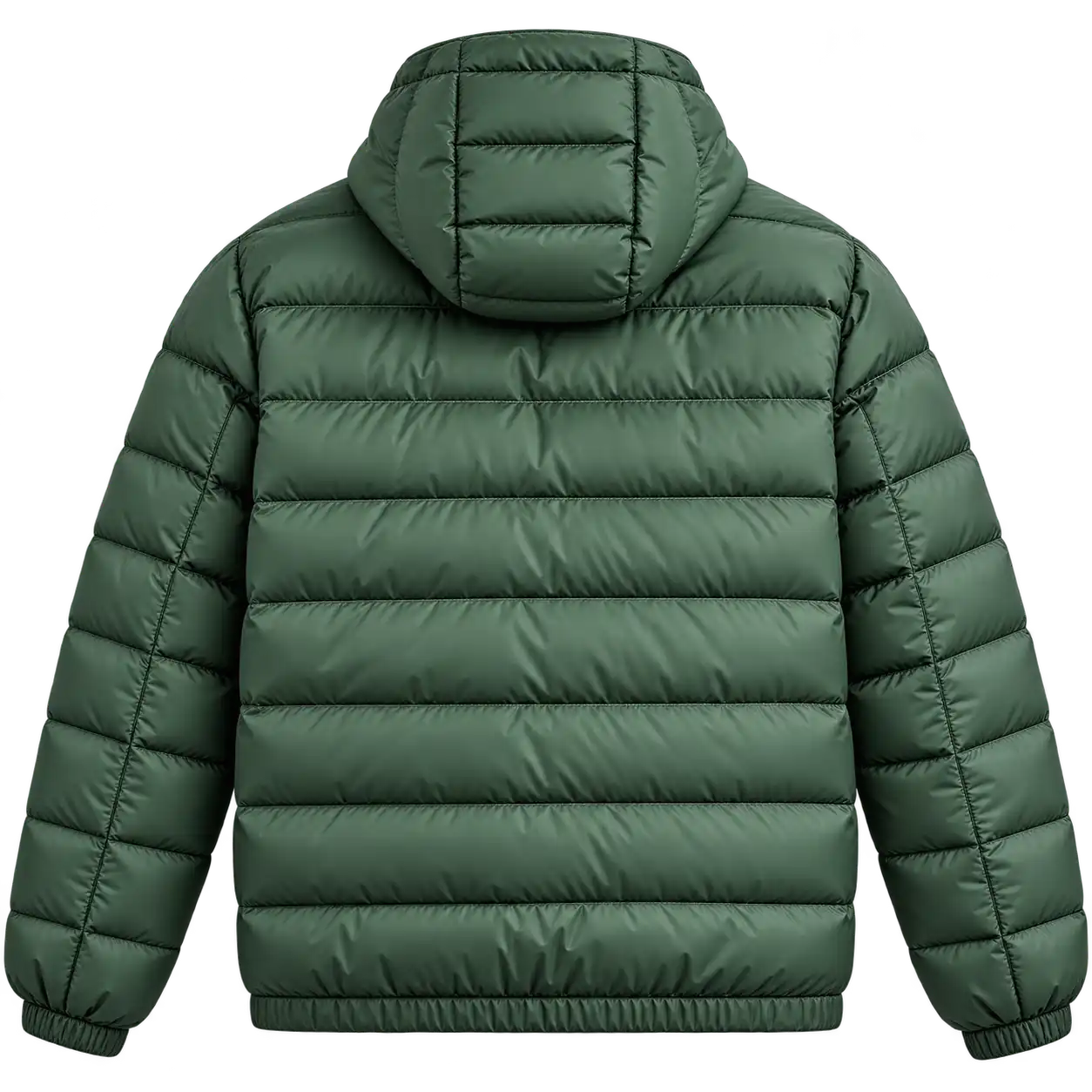 Alarum Scott Eastwood Green Puffer Hooded Jacket