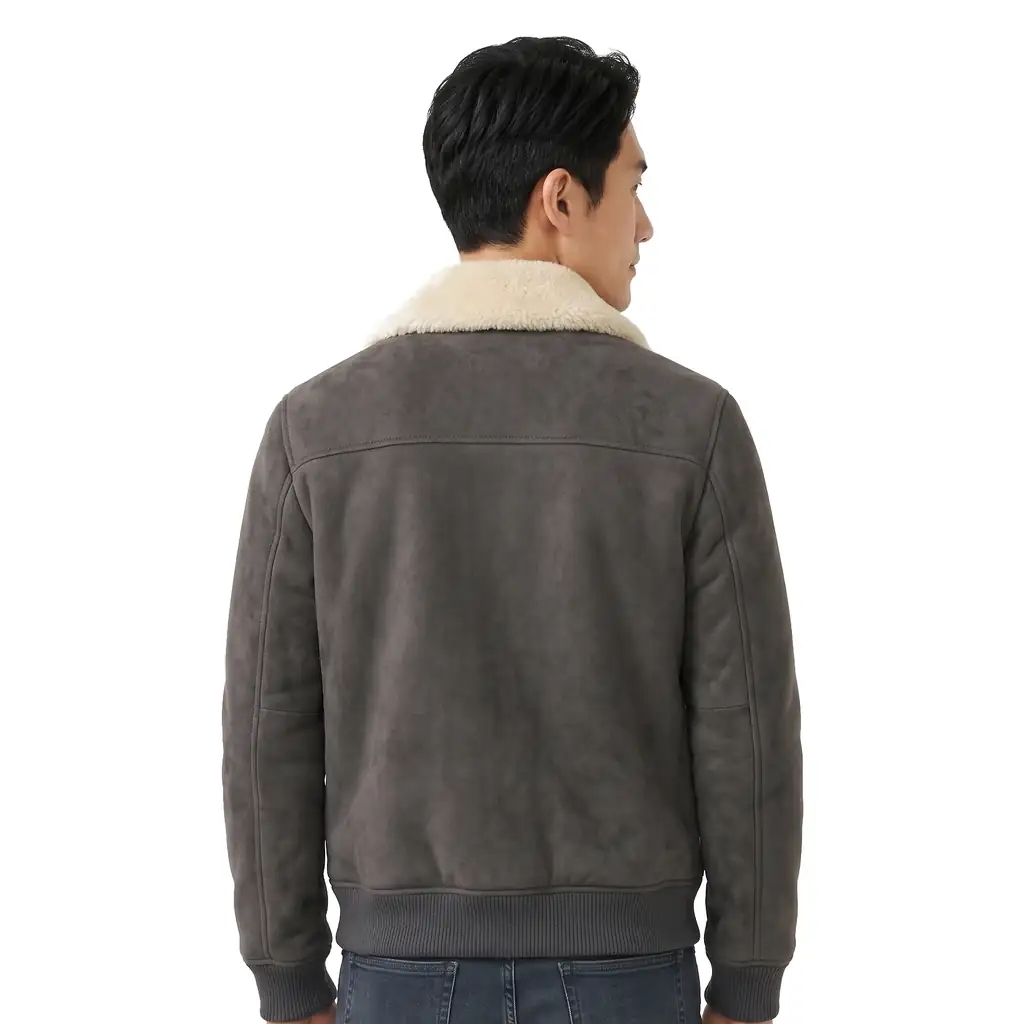 Shearling Bomber Jacket