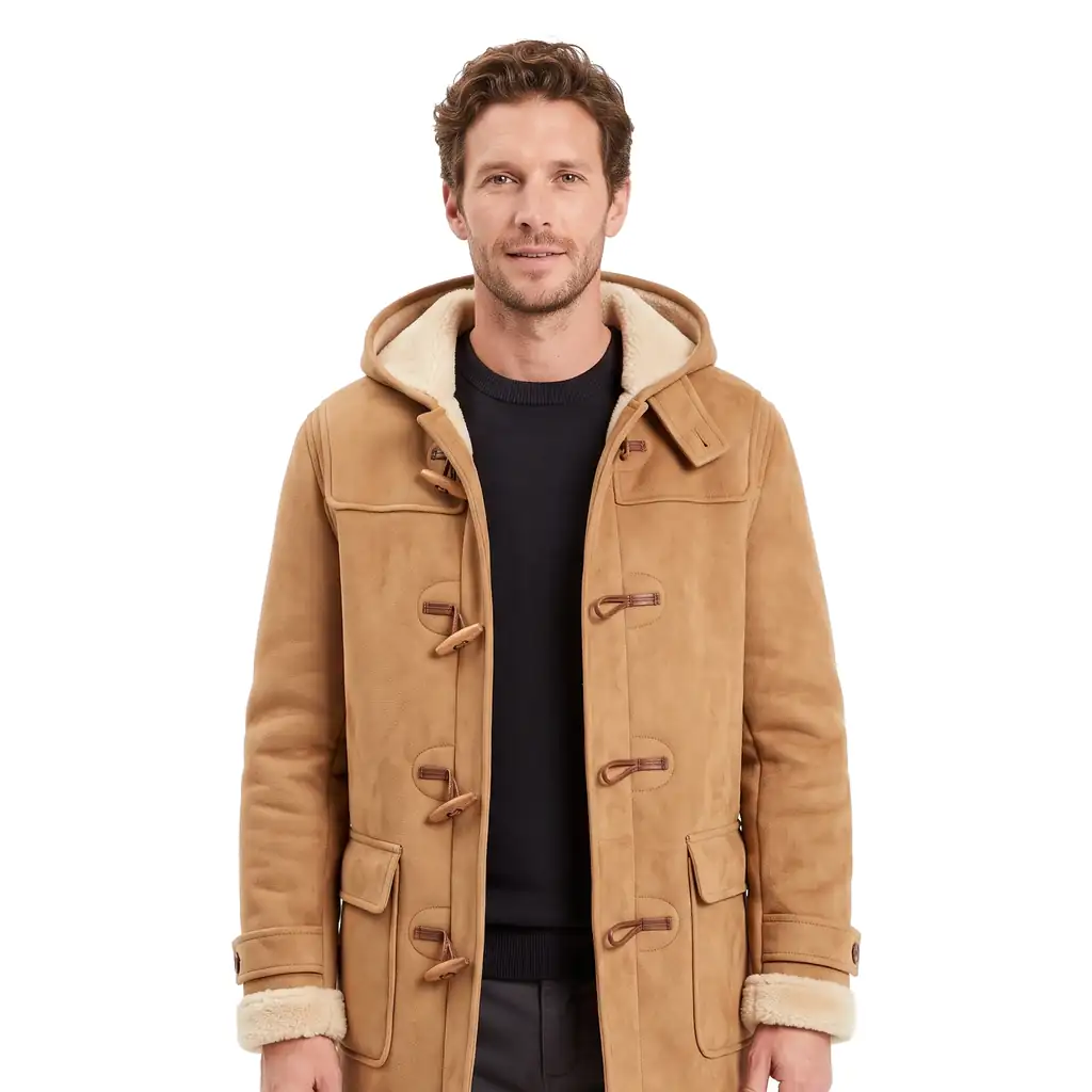 Shearling Duffle Coat