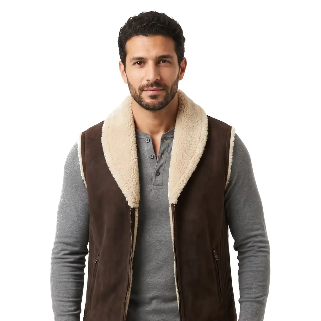 Shearling Vest