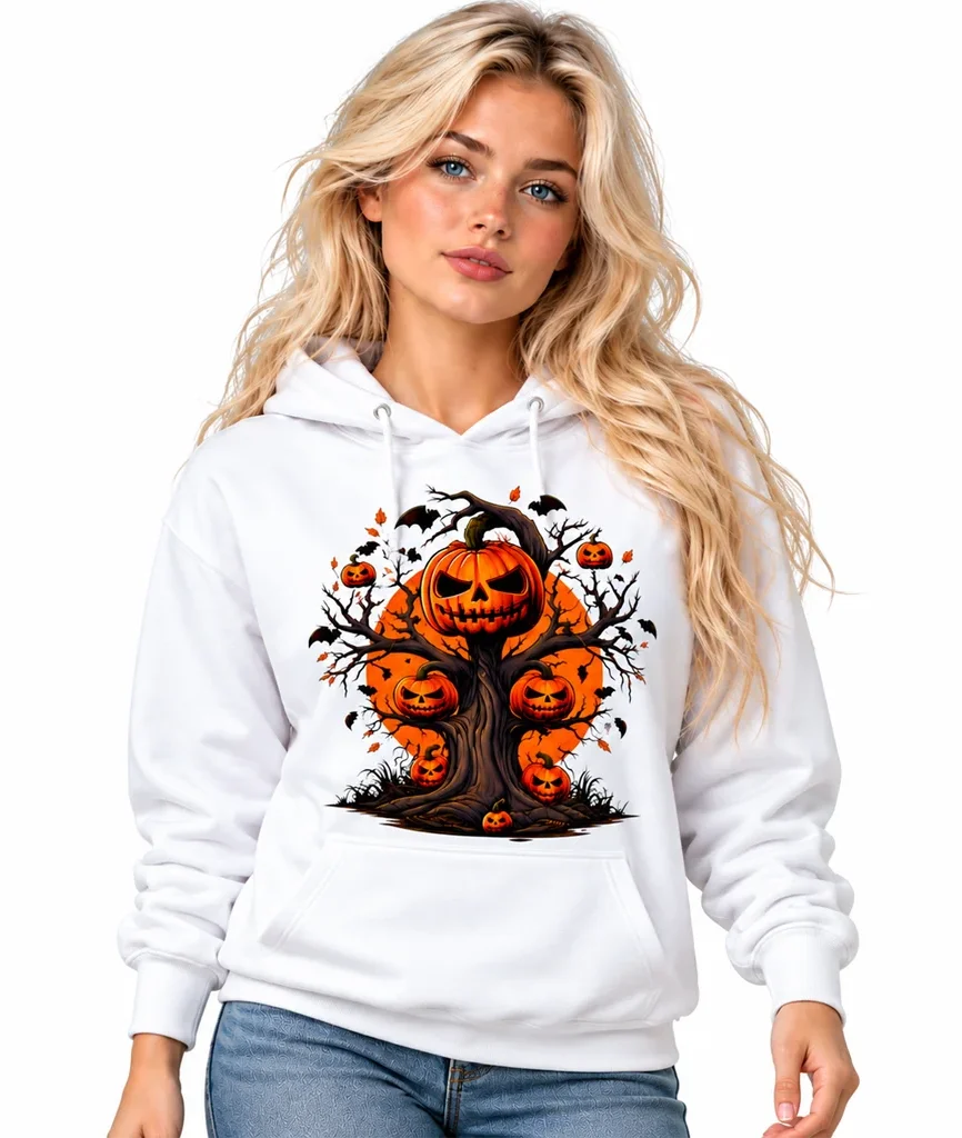 Sleepy Hollow Spooky Pumpkin Tree Hoodie