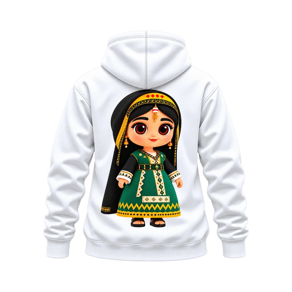 Squid Game Chibi Princess Dual-Print Hoodie