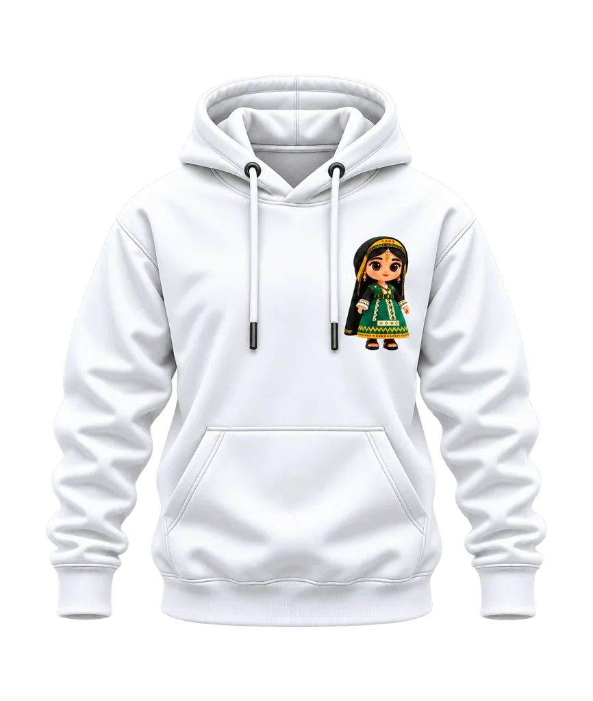 Squid Game Chibi Princess Dual-Print Hoodie