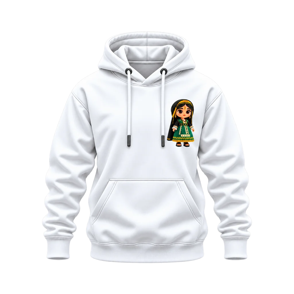 Squid Game Chibi Princess Dual-Print Hoodie