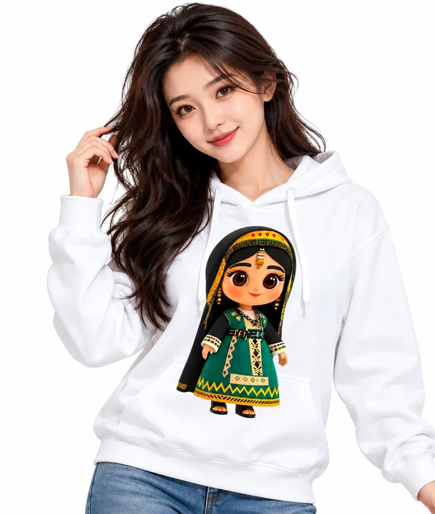Squid Game Chibi Princess Hoodie