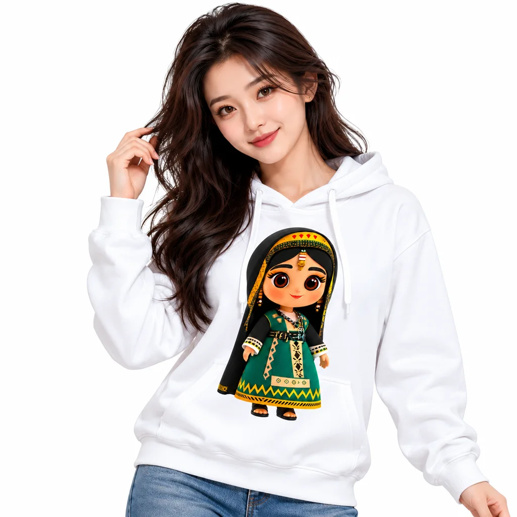 Squid Game Chibi Princess Hoodie