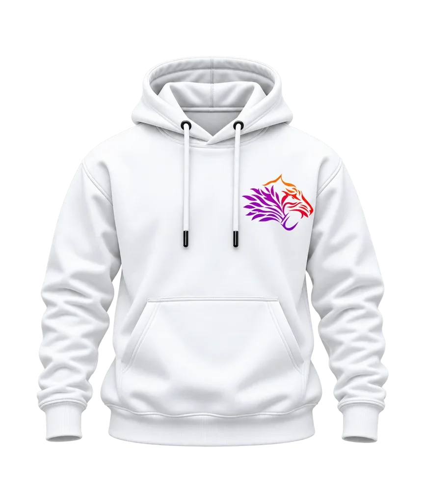 Squid Game Tiger Gradient Tribal Dual-Print Hoodie