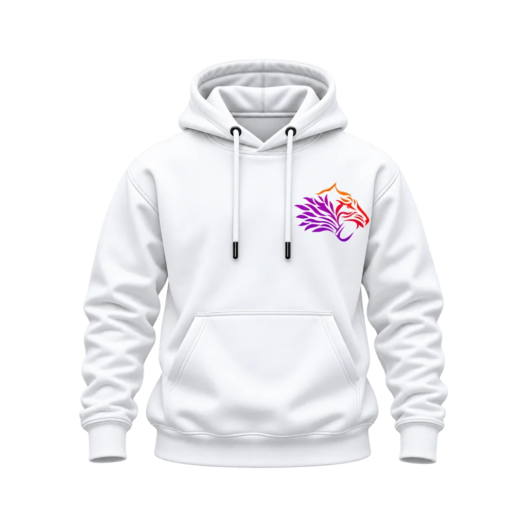 Squid Game Tiger Gradient Tribal Dual-Print Hoodie