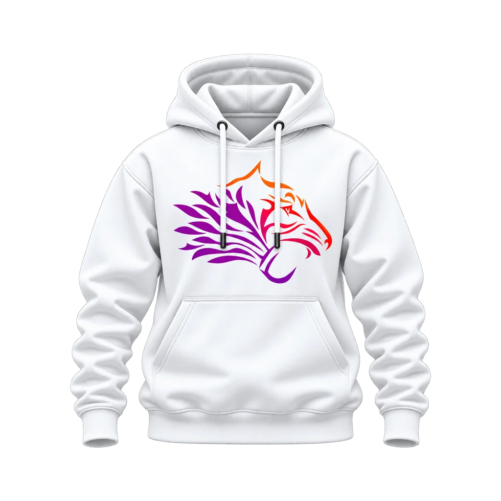 Squid Game Tiger Gradient Tribal Hoodie