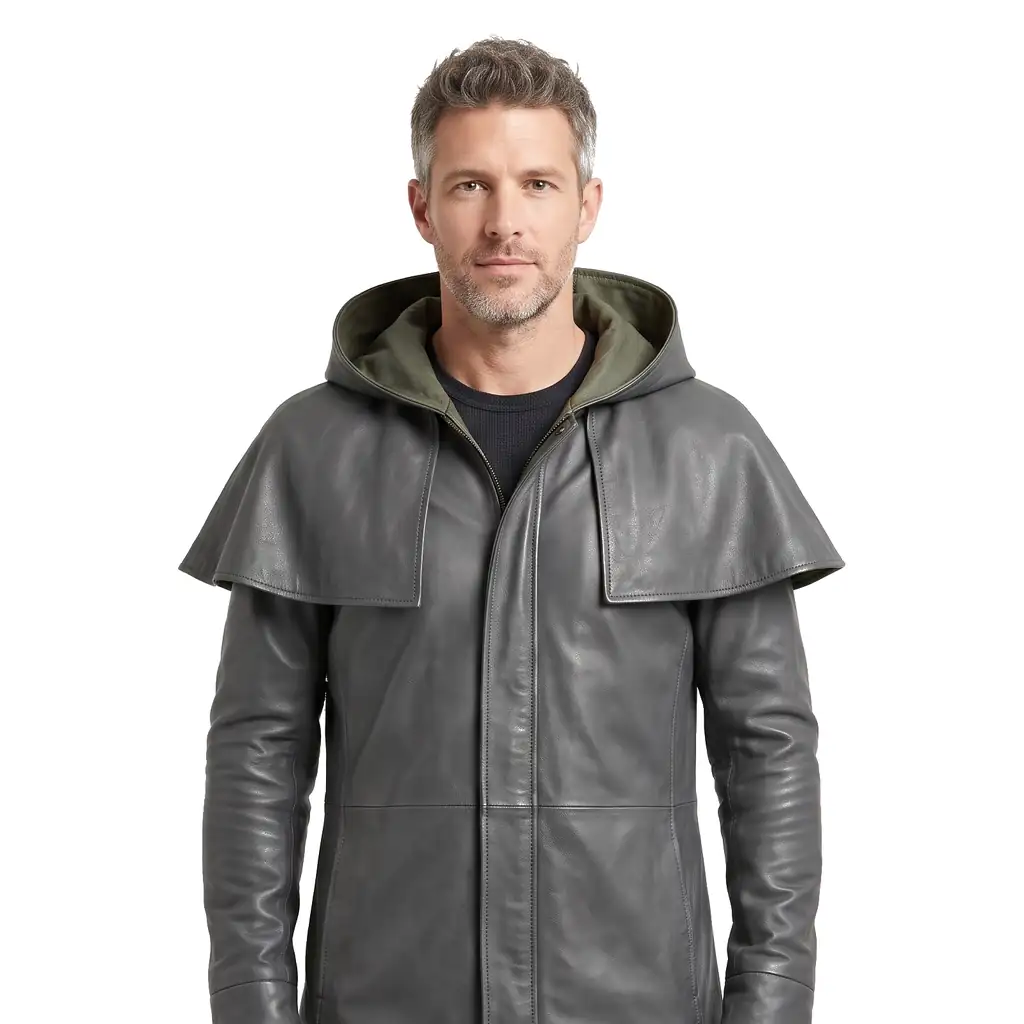 Stealth Assassin Leather Jacket