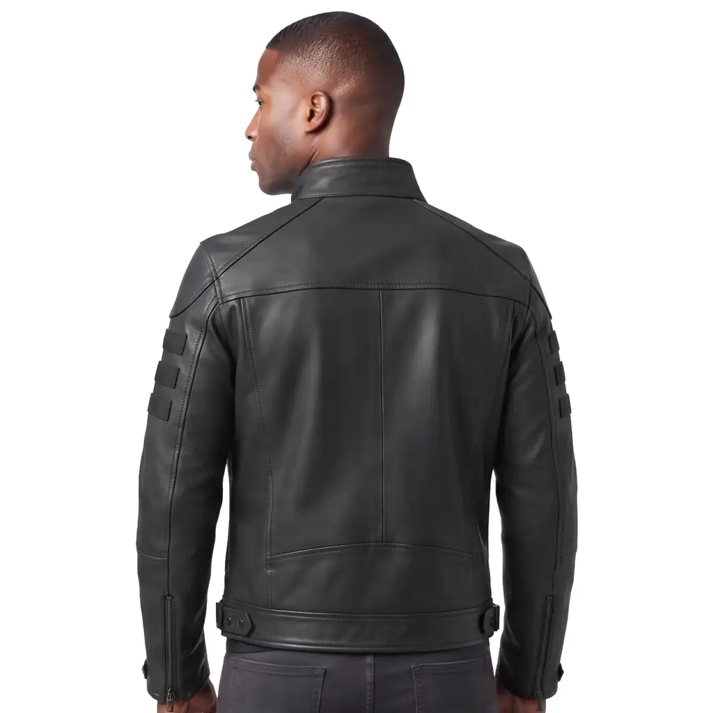 Stealth Tactical Leather Jacket