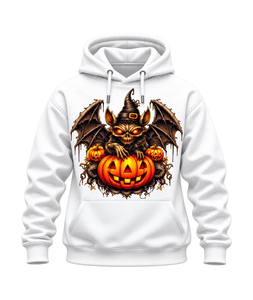 Stranger Things Demobat Pumpkin Hoodie