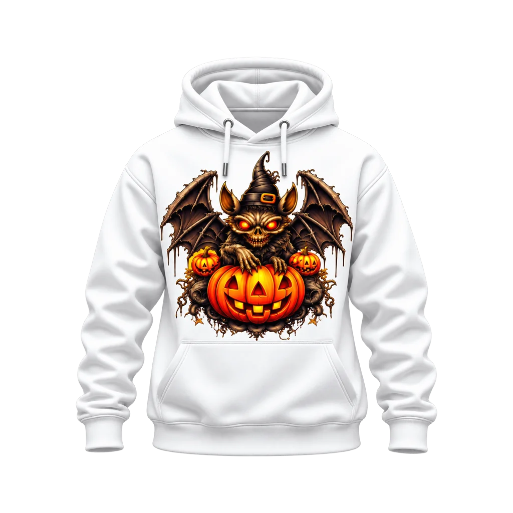Stranger Things Demobat Pumpkin Hoodie