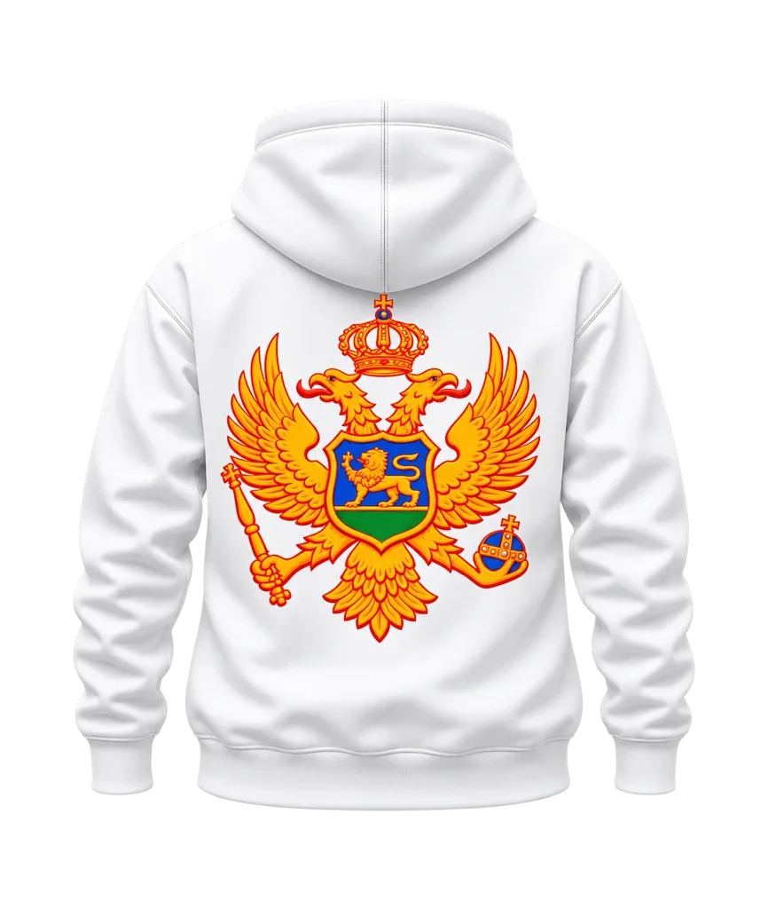 Succession Montenegro Double-Headed Eagle Dual-Print Hoodie