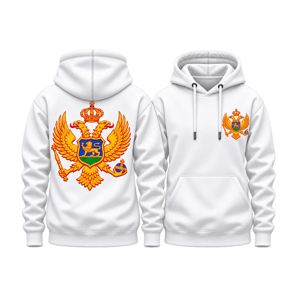 Succession Montenegro Double-Headed Eagle Dual-Print Hoodie