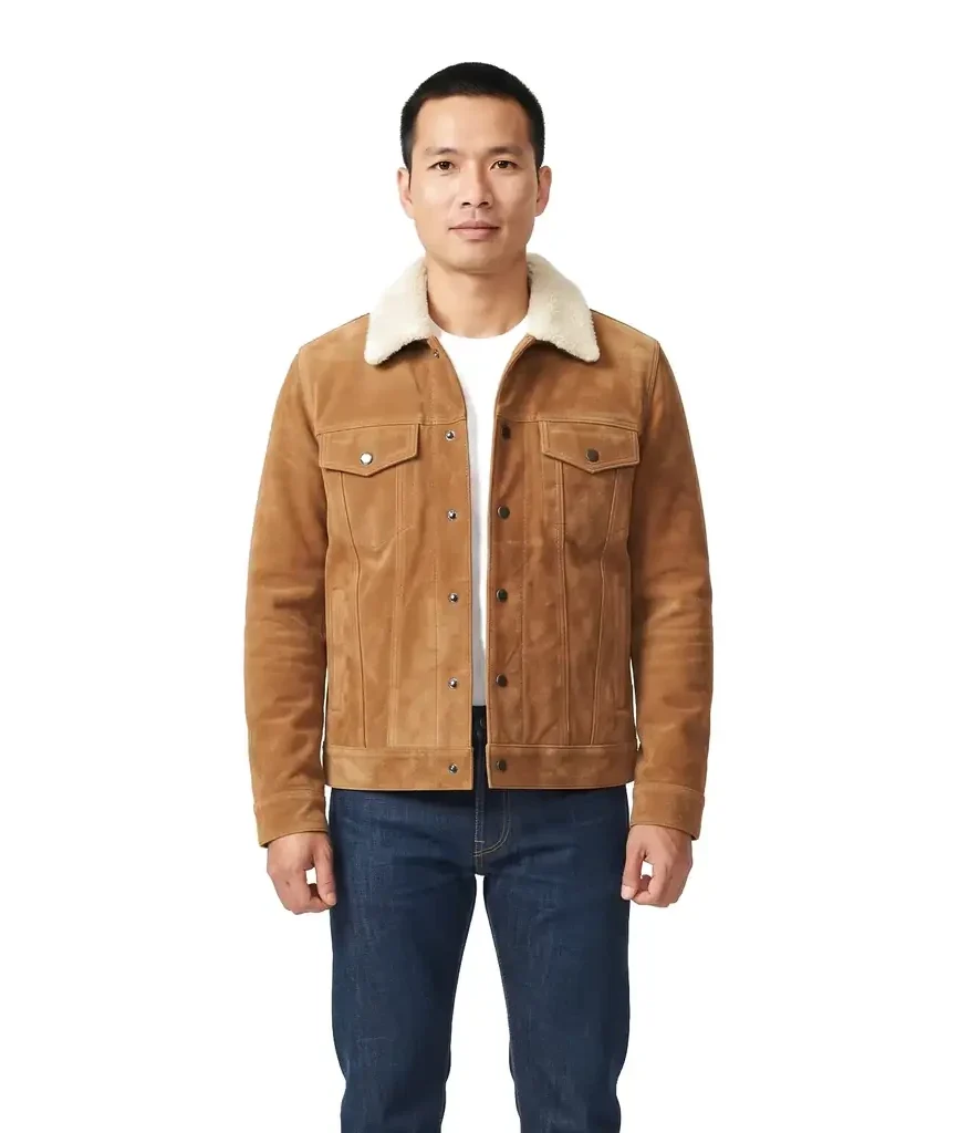 Suede Shearling Jacket